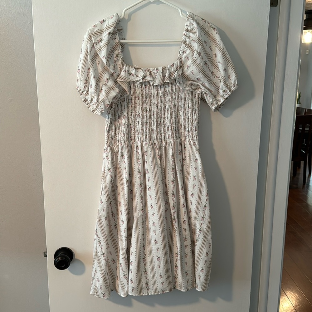 Chelsea and Violet smocked dress size L